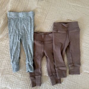 LITTLE BIPSY Pants - Gray and Brown